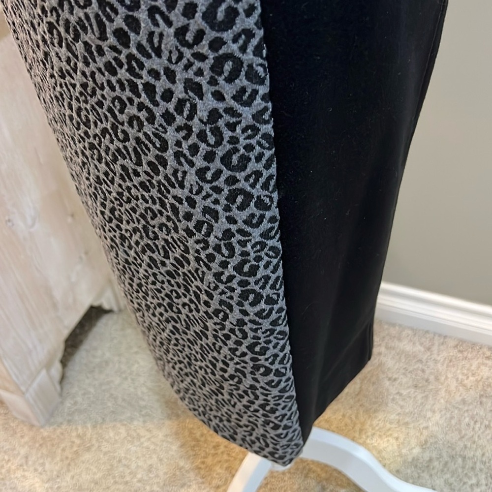 NWT CHICO’S Cheetah 🐆  Jacquard Shannon Pencil Skirt - Size 2 - Picture 8 of 16